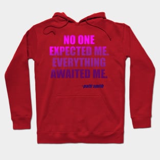 patti smith quote Hoodie